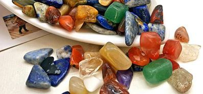 Graean Crystal a Stone Crystal wedi'i Tumbled
