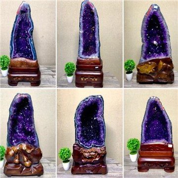 Natürliche Amethyst-Geode