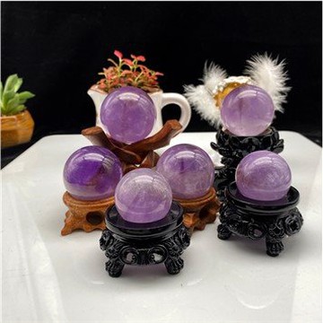 Natürliche Kristall Amethyst Ball