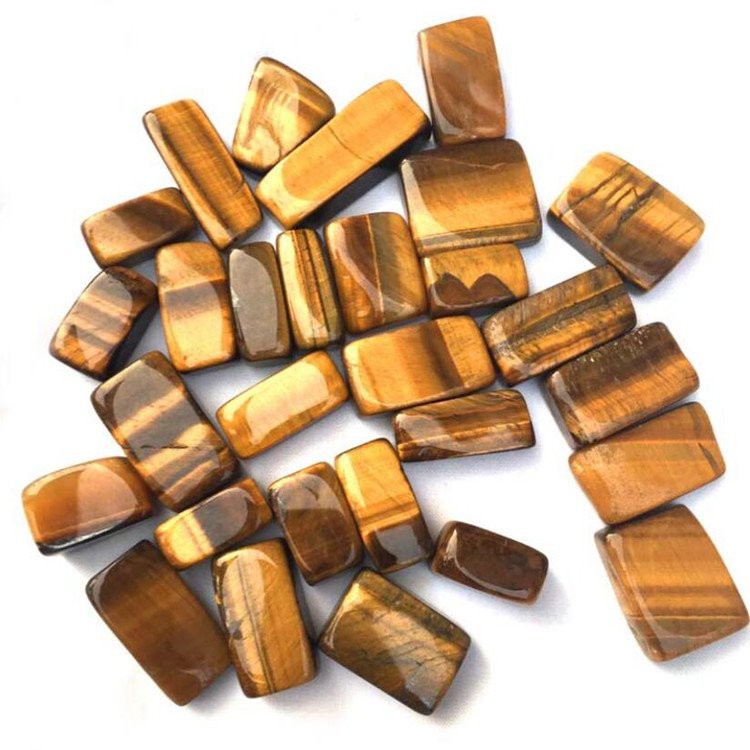 Natural Tiger's Eye Tumbled Stone