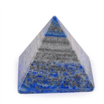 Naturlig Lapis Lazuli Chakra-pyramide