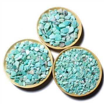 Natural Amazonite Crystal Gravel