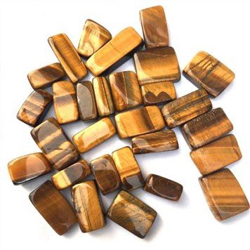 Natural Tiger's Eye Tumbled Stone