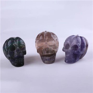 Gemstone Pumpkin Shilled Skulls