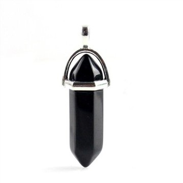 Natural Black Obsidian Pendant