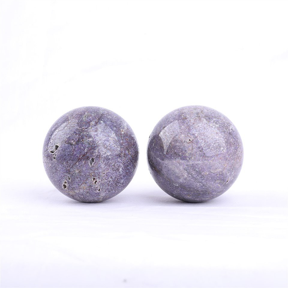 Nantural Purple Mice Crystal Sphere